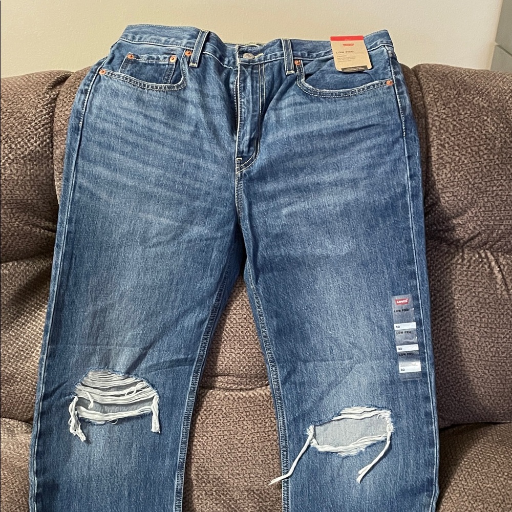 Levi's Classic Blue Denim Jeans